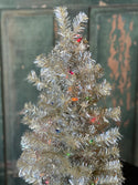 3' Pre-Lit Tinsel Tree