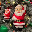oBlow Mold Waving Santa Ornament- 2 Sizesn tree
