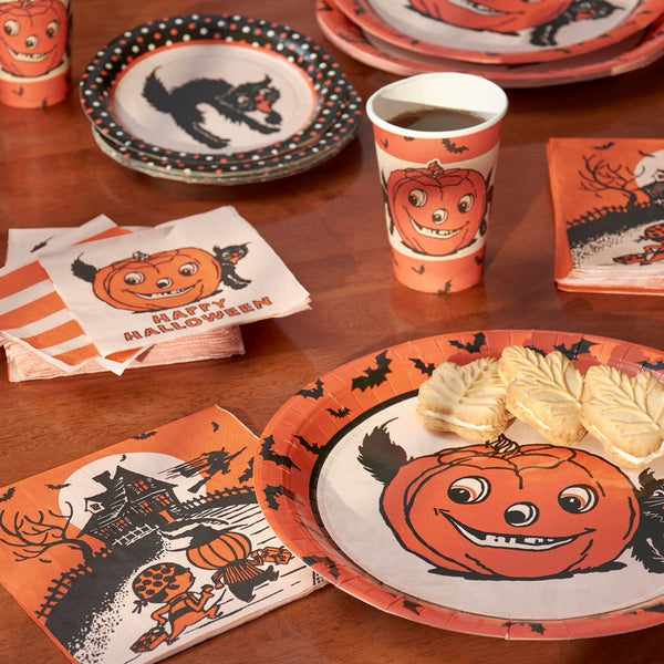 Retro Halloween Dinner Napkin