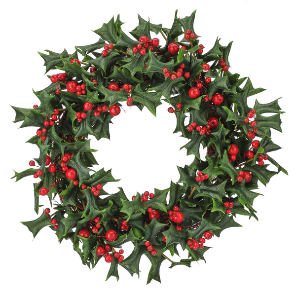 Pacific Northwest Holly with Berry Wreath