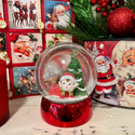 Retro Deer or Elf Snow Globe- Elf