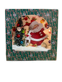 Lighted Magic Of Christmas Santa Shadow Box