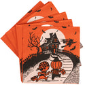 Retro Halloween Dinner Napkin