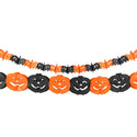 Pumpkin Bat Paper Garland Set