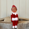 Retro Christmas Elf Ornament
