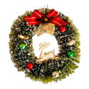 Bottlebrush Chrimbo Wreath Ornament- Four Options-Deer