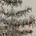 Silver Tinsel 18" Tree