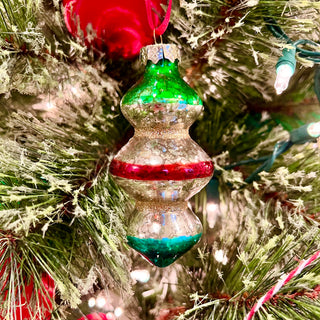 Candy Cane Christmas Company Retro Ornaments