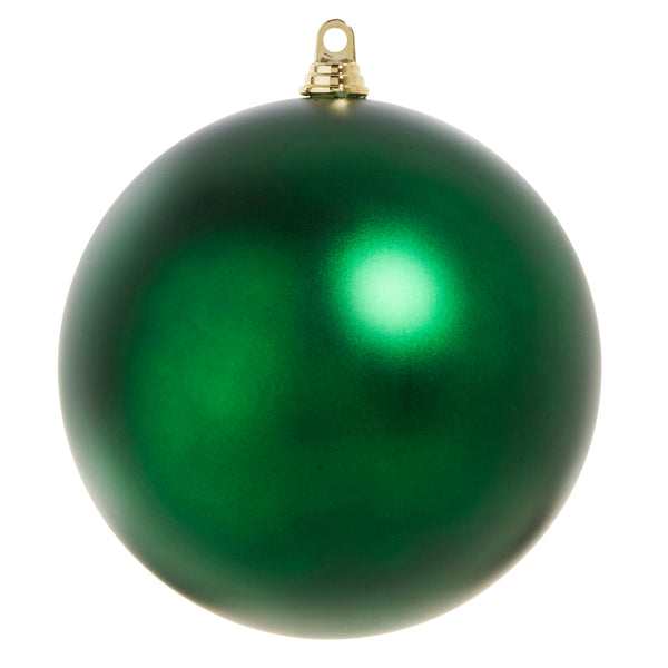 10" Matte Green Ball Ornament