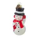 Blow Mold Snowman Ornament- Small