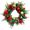 Exclusive Retro Shiny Brite Bauble 24" Wreath