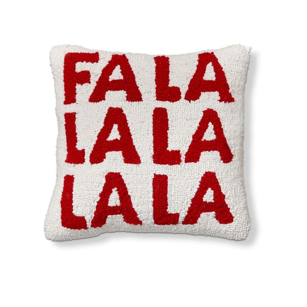 Fa La La La La Throw Pillow