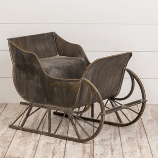 Large Metal Sleigh