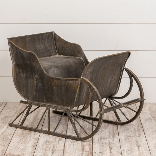 Large Metal Sleigh