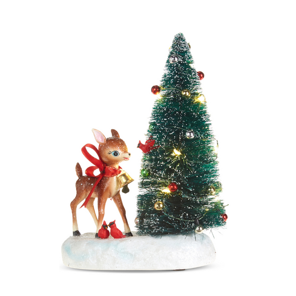 Light-Up Holiday Scene- Deer s
