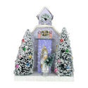 Petite Purple Village House Front