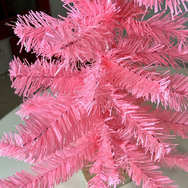 Pink 24" Tabletop Tree Closeup