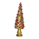 Retro Bits & Baubles Beaded Tabletop Tree- Large