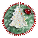Retro Ceramic Tree Chip & Dip Set