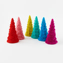 Retro Flocked Tree- 6 Colors