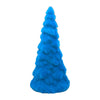 Retro Flocked Tree- blue