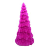 Retro Flocked Tree- purple