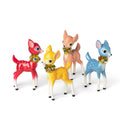 Retro Standing Sparkle Deer- 4 Colors