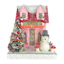 Snowman Cottage Village House Front