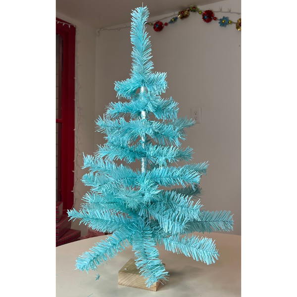 Teal Blue 24" Tabletop Tree