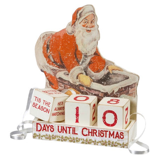 Santa Block Countdown To Christmas