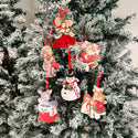 Retro Dummy Board Ornament Set of 6