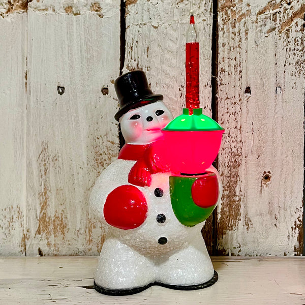 Bubble Light Plugin Snowman