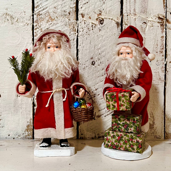 Vintage German Santa Set
