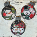 Jolly Snowman Ornament Set