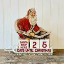 santa block countdown to Christmas