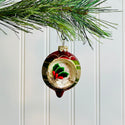 holly berry indent ornament