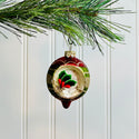 holly berry indent ornament