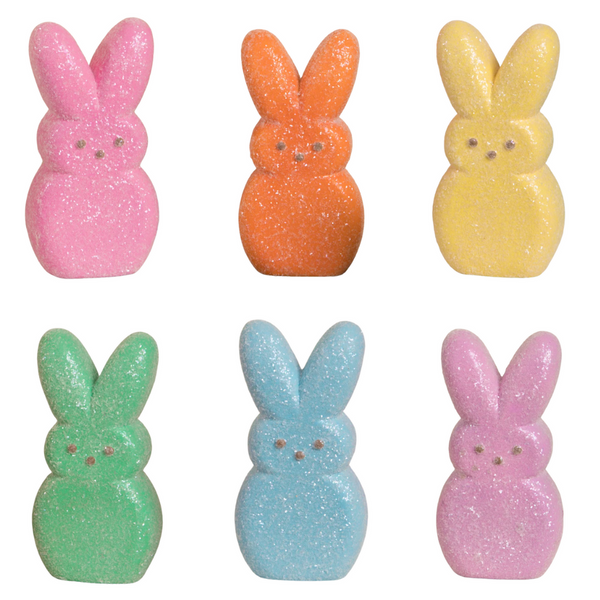 Easter Bunny Peeps- 6 Color Options