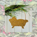 Away in a Manger Silhouette Ornament