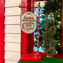 Santa's Workshop Open/Closed Metal Sign