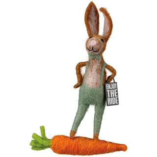 Felt Easter Bunny Set of 2- Boy Bunny