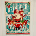 Vintage Christmas 18" Poster set of 2