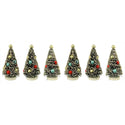 Mini Bottlebrush Tree Set of Six