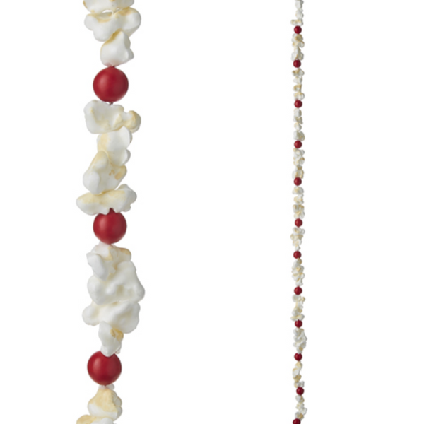 Popcorn & Berry 5.5' Garland
