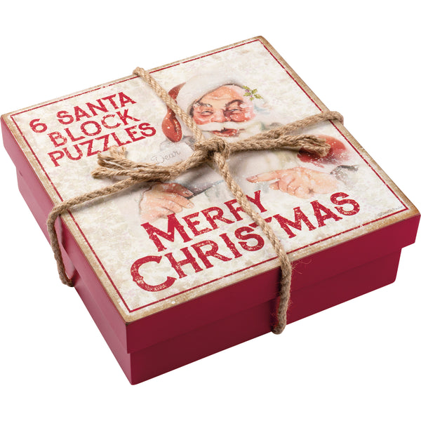 Santa Six Designs In One Block Puzzle