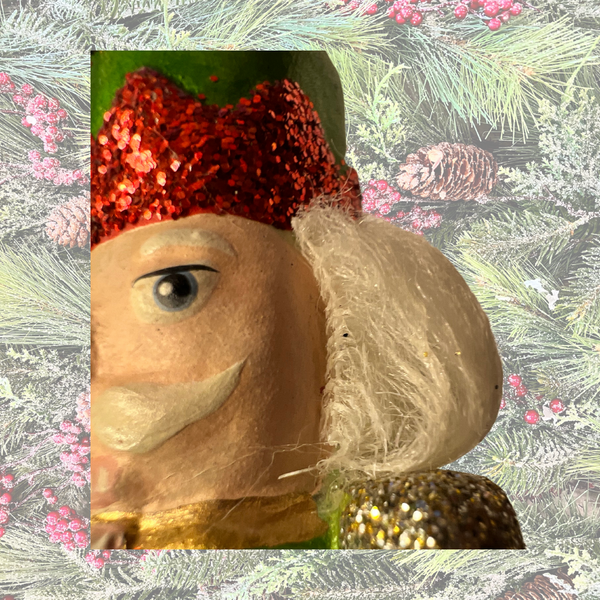 Traditional Nutcracker Ornament Set Closeup